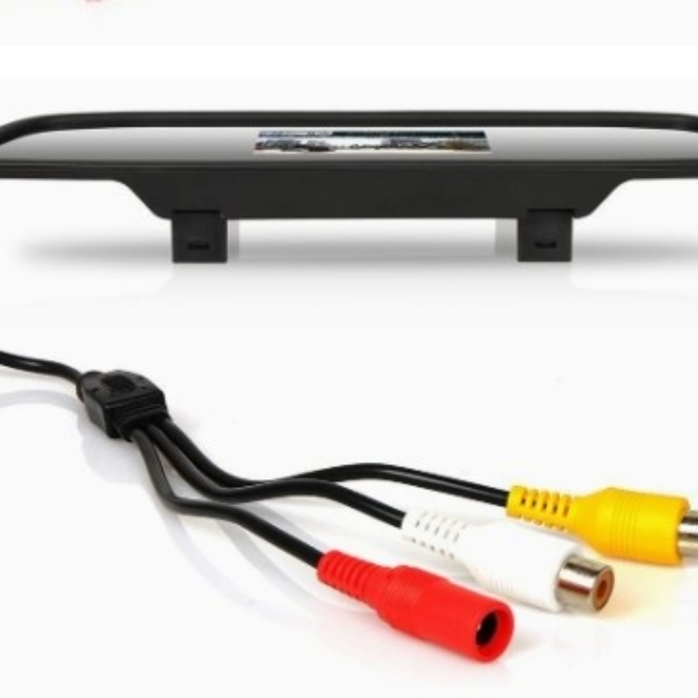 Car Video Monitor Auto Rear View Mirror LCD Screen - Picture 5 of 8